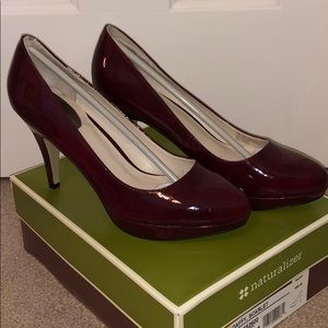 Red Patent Leather Heel